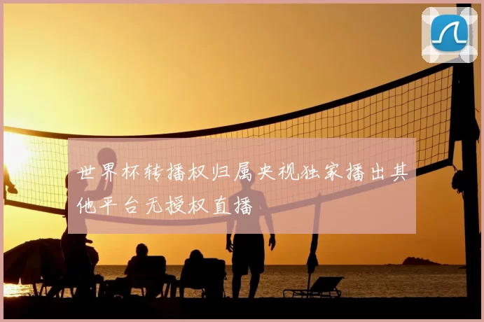 世界杯转播权归属央视独家播出其他平台无授权直播